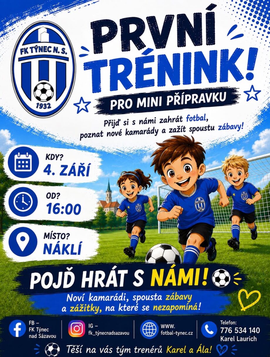 MINI PŘÍPRAVKA – ZAHÁJENÍ